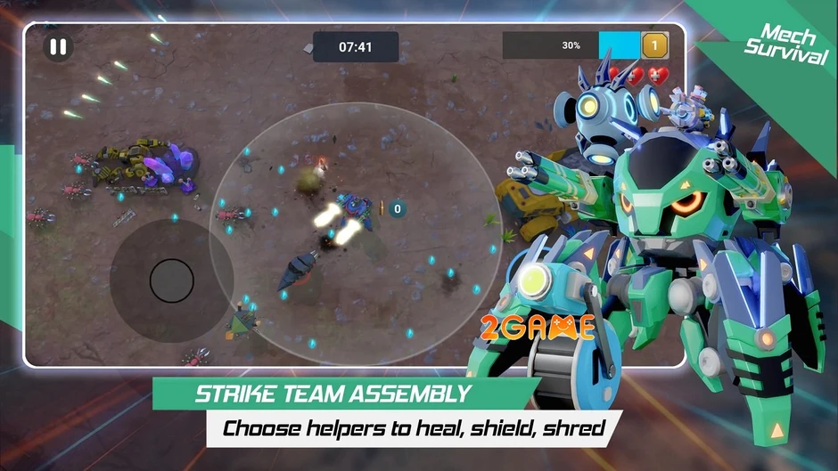 Mech Survival - "Cơn bão thép" bắn súng sinh tồn cực cuốn