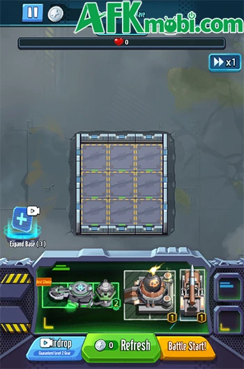 Mech Transformers game gầy dựng những khu căn cứ để phòng thủ