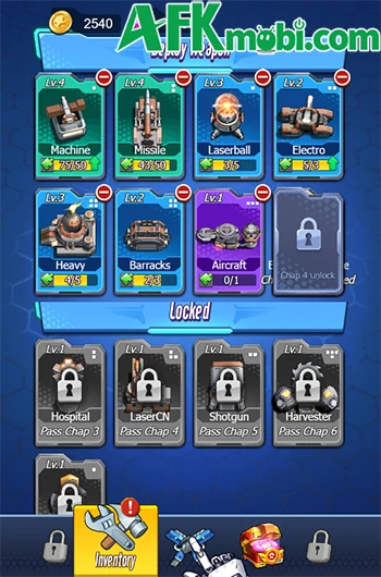 Mech Transformers game gầy dựng những khu căn cứ để phòng thủ