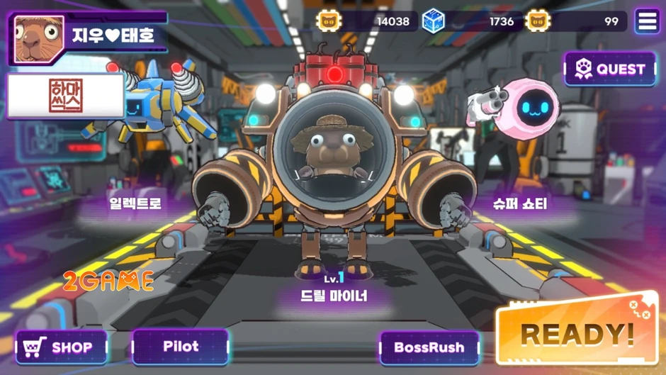 Mecha Catcha - Game hành động Roguelite 3D cực "cuốn" với dàn phi công siêu ngầu