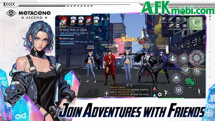 METACENE: ASCEND game MMORPG với bối cảnh cyberpunk METACENE: ASCEND game MMORPG với bối cảnh cyberpunk