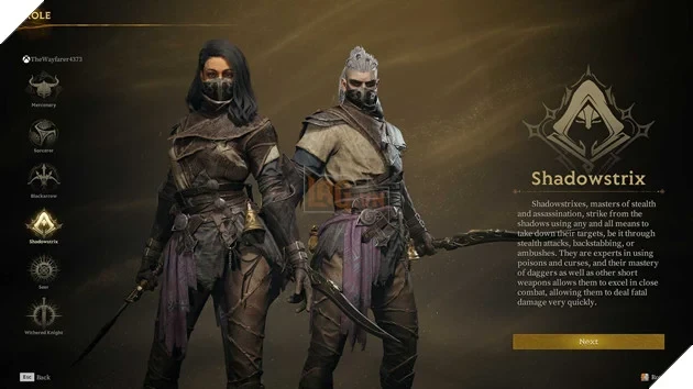 Mistfall Hunter: Bảng Xếp Hạng Các Lớp Nhân Vật Trong Game