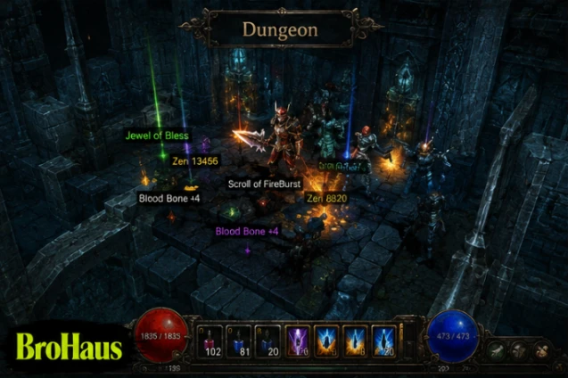 MU Online - Một thời các game thủ có thể ngồi cả đêm chỉ để nhìn nhân vật tự đánh quái