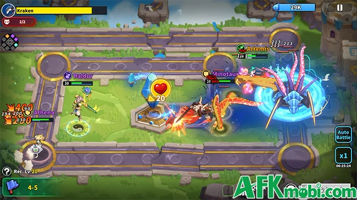 Mythic Wardens: Idle TD RPG gây ấn tượng với gameplay phòng thủ kết hợp đấu tướng