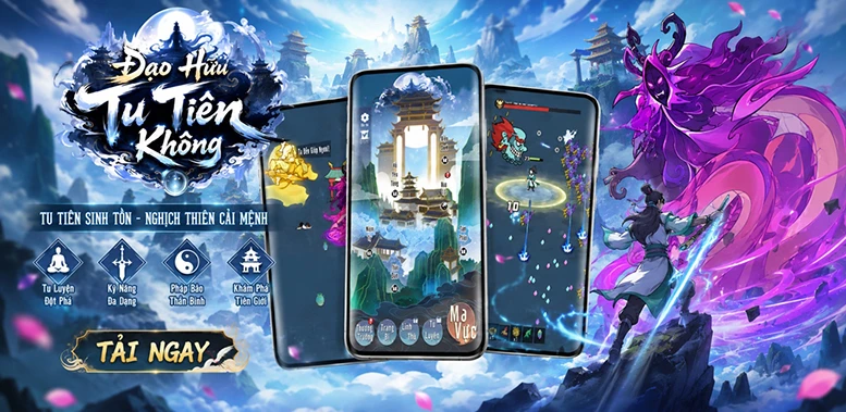 Đạo Hữu Tu Tiên Không game hành động sinh tồn roguelike tiên hiệp