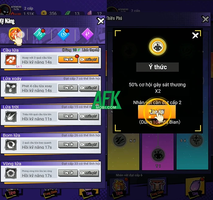 Ninja Ma Thuật game hành động màn hình dọc có dung lượng cực nhẹ