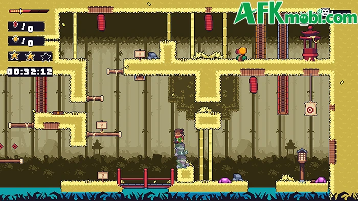 Ninjora Echoes Mobile game hành động platformer cuộn cảnh 2D