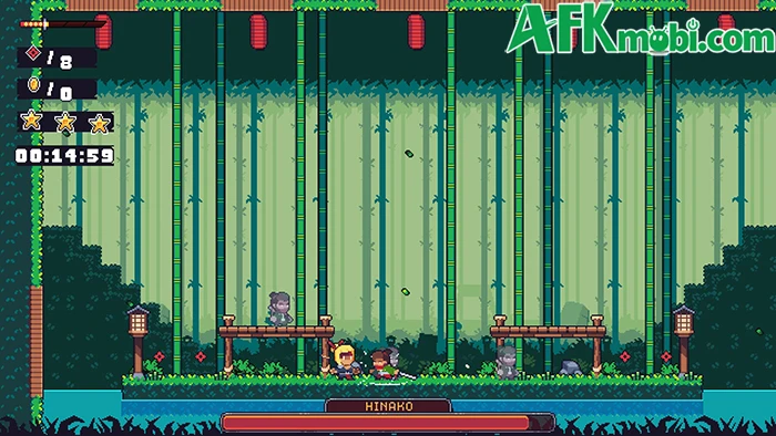 Ninjora Echoes Mobile game hành động platformer cuộn cảnh 2D
