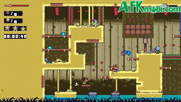 Ninjora Echoes Mobile game hành động platformer cuộn cảnh 2D
