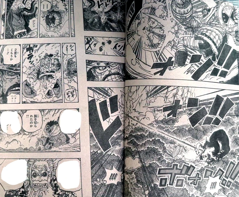 One Piece 1191: Imu hóa quái vật, Luffy cùng Loki và Hajrudin hợp sức phản công One Piece 1191: Imu hóa quái vật, Luffy cùng Loki và Hajrudin hợp sức phản công