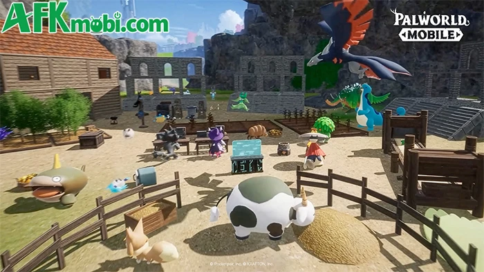 Palworld cập bến mobile như là một MMORPG tên Palworld Online