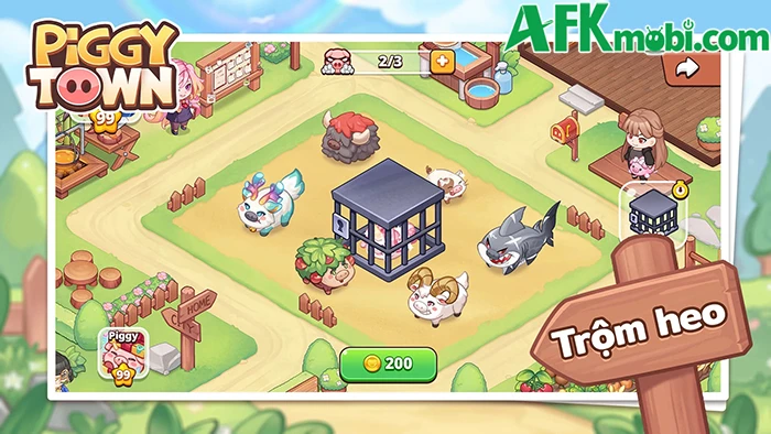 Piggy Town game mô phỏng nuôi heo cập bến thị trường Việt Nam