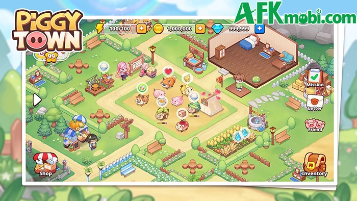 Piggy Town game mô phỏng nuôi heo cập bến thị trường Việt Nam