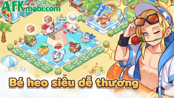 Piggy Town game mô phỏng nuôi heo cập bến thị trường Việt Nam
