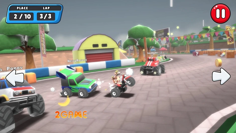 Race Riot: Car Crash - Cú "nhấn ga" đầy phá cách so với game đua xe truyền thống