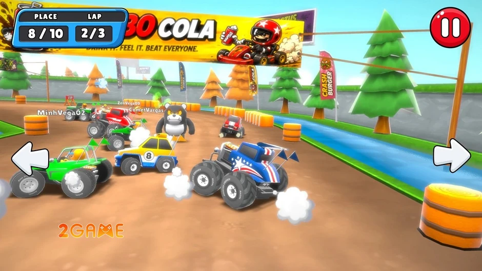 Race Riot: Car Crash - Cú "nhấn ga" đầy phá cách so với game đua xe truyền thống