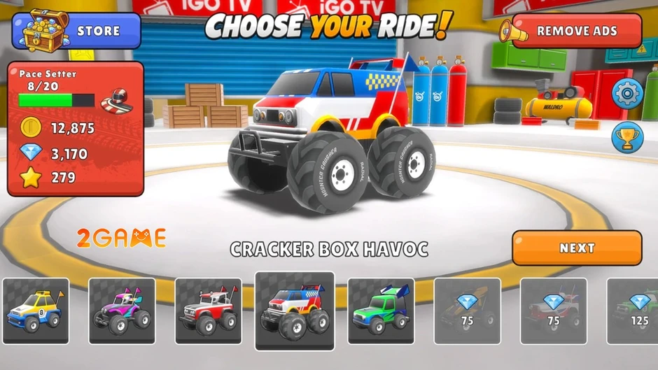 Race Riot: Car Crash - Cú "nhấn ga" đầy phá cách so với game đua xe truyền thống