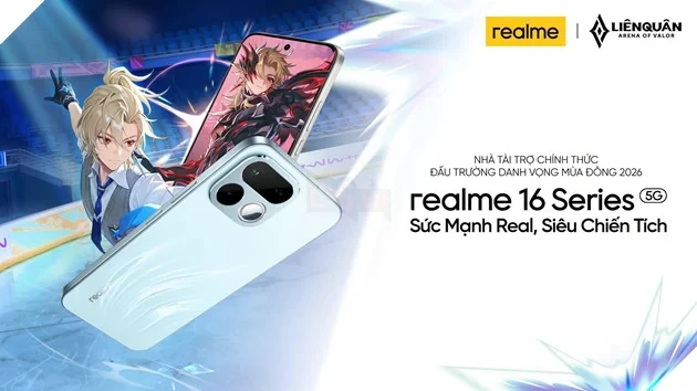 realme Đồng Hành Cùng Đấu Trường Danh Vọng Mùa Đông 2026: Đánh Dấu Hành Trình Thập Kỷ Nâng Tầm Esports Việt realme Đồng Hành Cùng Đấu Trường Danh Vọng Mùa Đông 2026: Đánh Dấu Hành Trình Thập Kỷ Nâng Tầm Esports Việt