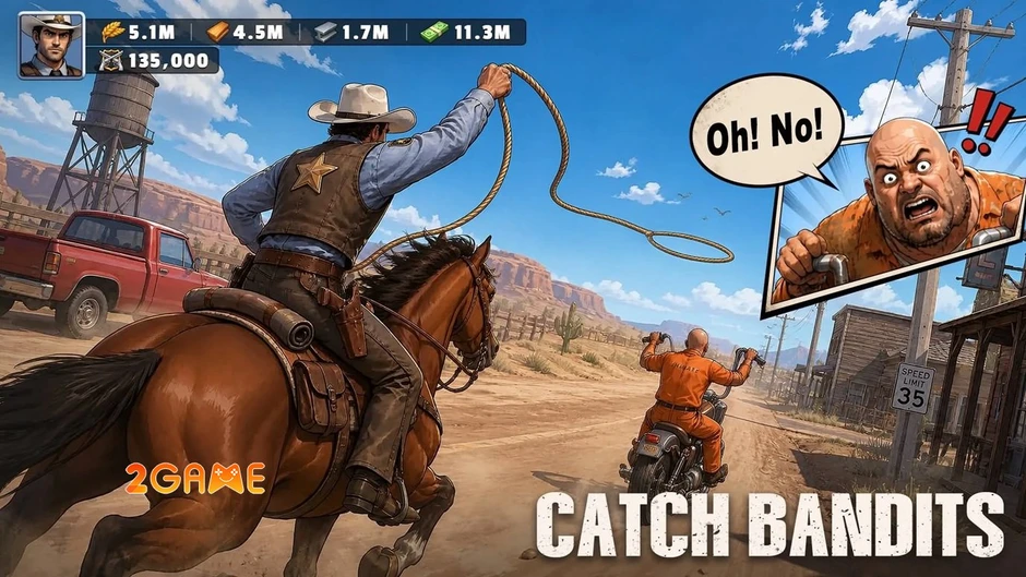 Sheriff Wars - Vực dậy thị trấn miền viễn Tây hiện đại
