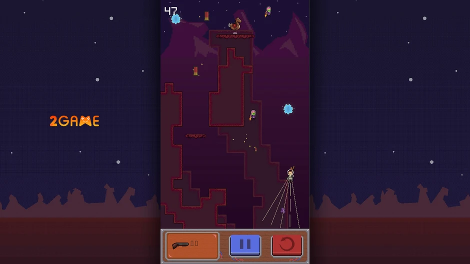 Shoot’em & Scoot’em – game bắn súng giải đố độc đáo với khẩu súng kiêm nút di chuyển