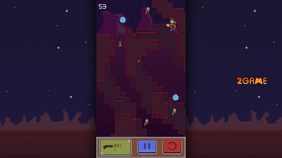Shoot’em & Scoot’em – game bắn súng giải đố độc đáo với khẩu súng kiêm nút di chuyển