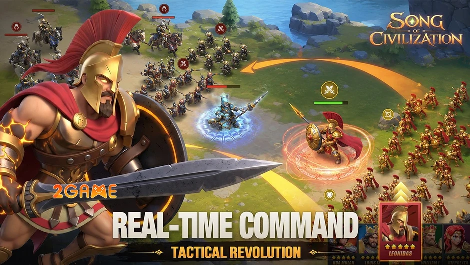 Song of Civilization - Hiện tượng mới dành cho game thủ yêu thích thể loại 4X nhập vai