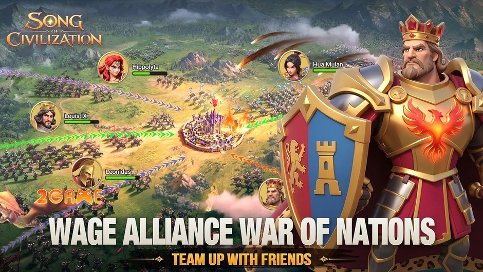 Song of Civilization - Hiện tượng mới dành cho game thủ yêu thích thể loại 4X nhập vai