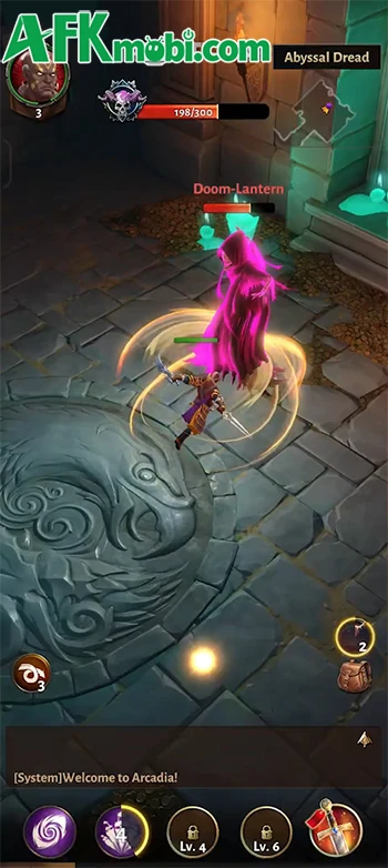 Storm of Blades cho bạn chiến đấu khám phá các hầm ngục tối