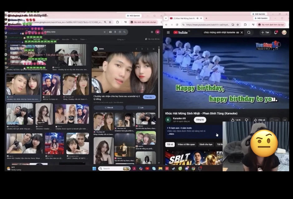 Nữ streamer Chubby khoe ảnh sinh nhật rạng rỡ, bị đồng nghiệp chúc mừng kiểu dở khóc dở cười gây tranh cãi
