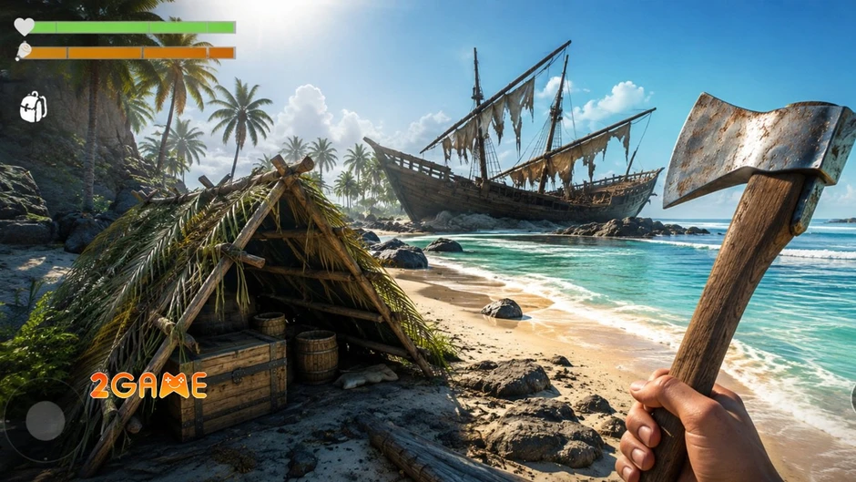 Survival Island Simulator - Khảo nghiệm sinh tồn bắt đầu từ một quả dừa