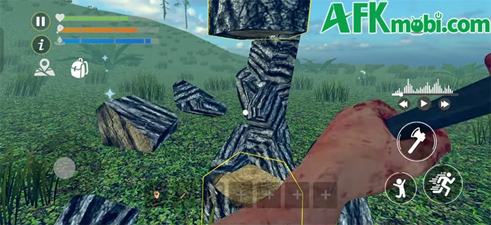 Hình ảnh gameplay Survival Island Simulator với công cụ chế tạo sinh tồn Hình ảnh gameplay Survival Island Simulator với công cụ chế tạo sinh tồn