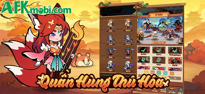 Tam Quốc Thú Hóa game idle thẻ tướng cập bến Việt Nam