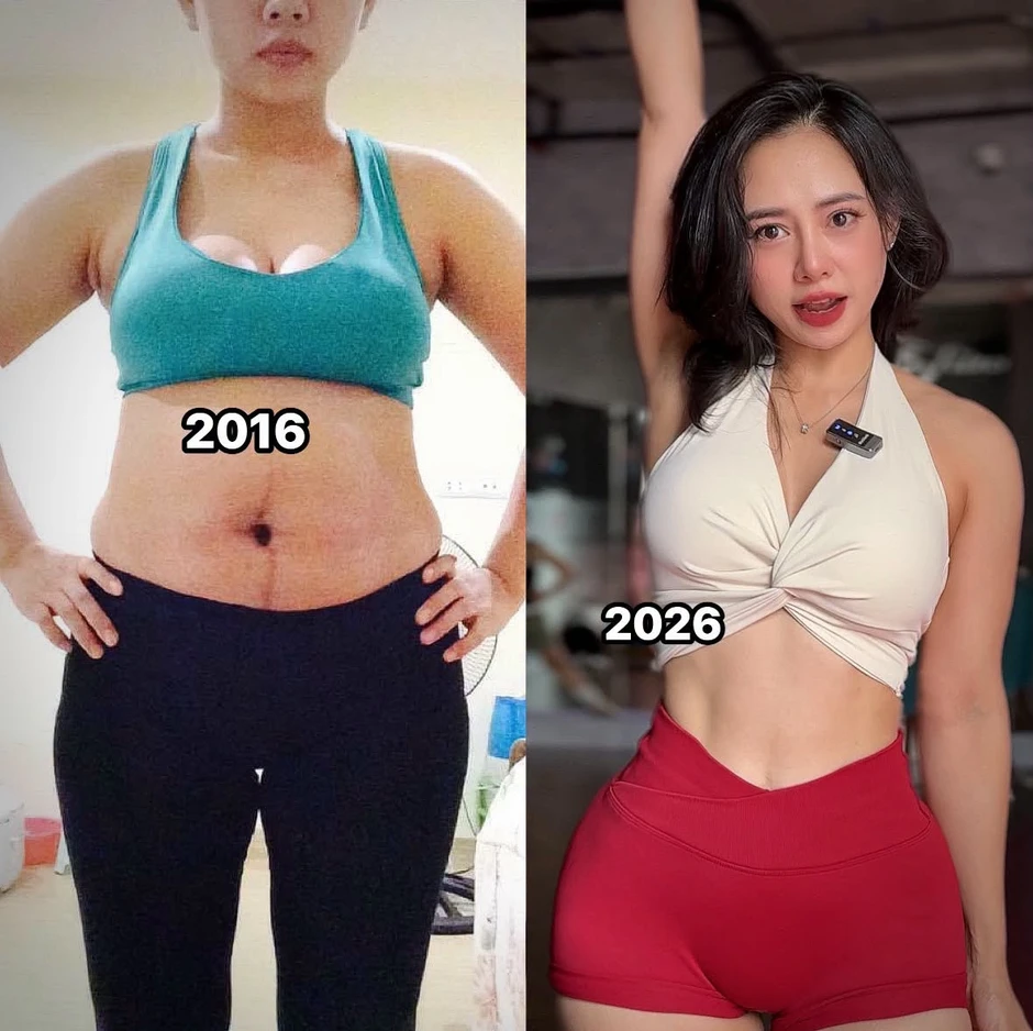 Thành quả 9 năm tập gym của hot girl khiến CĐM không khỏi ngỡ ngàng Thành quả 9 năm tập gym của hot girl khiến CĐM không khỏi ngỡ ngàng