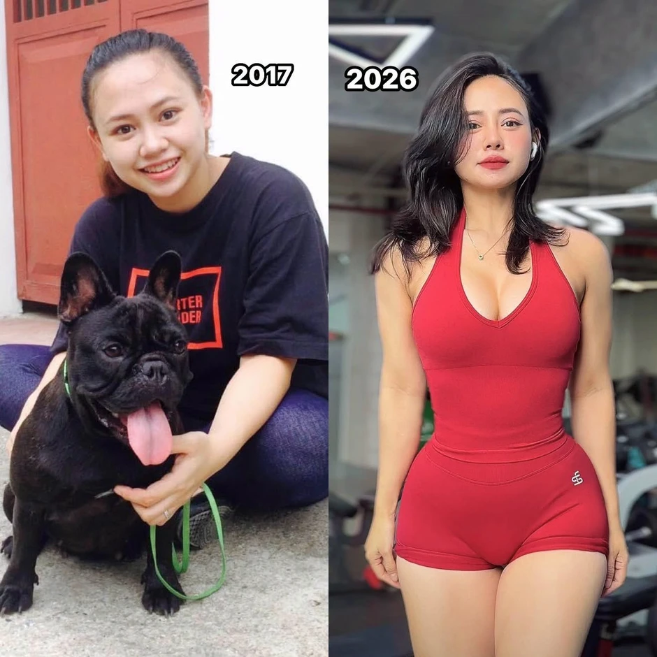 Thành quả 9 năm tập gym của hot girl khiến CĐM không khỏi ngỡ ngàng Thành quả 9 năm tập gym của hot girl khiến CĐM không khỏi ngỡ ngàng