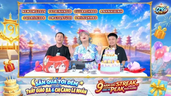 Chị Ca Nô “Cà Khịa” Thầy Giáo Ba Cực Gắt Trong Livestream Mừng Sinh Nhật 9 Tuổi OMG 3Q - VNG kenhtingame com thumb chi ca no ca khia thay giao ba cuc gat trong livestream mung sinh nhat 9 tuoi omg 3q vng 76e71787830623024 940w