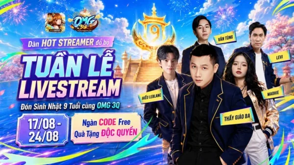 Chị Ca Nô, Thầy Giáo Ba Cùng Dàn KOL Cực Hot Hội Ngộ Tại Đại Tiệc Sinh Nhật 9 Tuổi OMG 3Q kenhtingame com thumb chi ca no thay giao ba cung dan kol cuc hot hoi ngo tai dai tiec sinh nhat 9 tuoi omg 3q d1171786959440290 940w