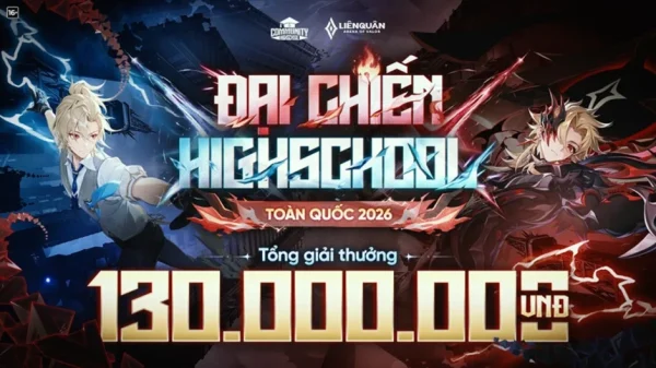Chính Thức Khởi Động Giải Đấu Đại Chiến HighSchool Toàn Quốc 2026 - Sân Chơi Garena Liên Quân Mobile Đầu Tiên Dành Riêng Cho Học Sinh THPT kenhtingame com thumb chinh thuc khoi dong giai dau dai chien highschool toan quoc 2026 san choi garena lien quan mobile dau tien danh rieng cho hoc sinh thpt 76551786190260943 940w