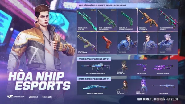 Crossfire Hòa Nhịp Esports Với Kho Báu Hoàng Gia Ruby Mới Cùng QCMM Gocoin Cùng Chủ Đề kenhtingame com thumb crossfire hoa nhip esports voi kho bau hoang gia ruby moi cung qcmm gocoin cung chu de 95b71786456914271 940w