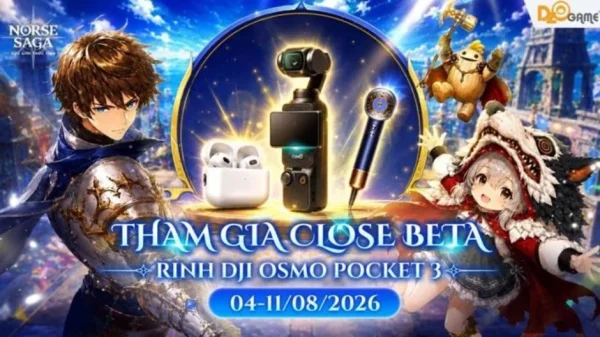 Gia Nhập Closed Beta Norse Saga: Cửu Giới Thức Tỉnh, Săn DJI Osmo Pocket 3 Ngay Hôm Nay kenhtingame com thumb gia nhap closed beta norse saga cuu gioi thuc tinh san dji osmo pocket 3 ngay hom nay 0de71785864190685 940w