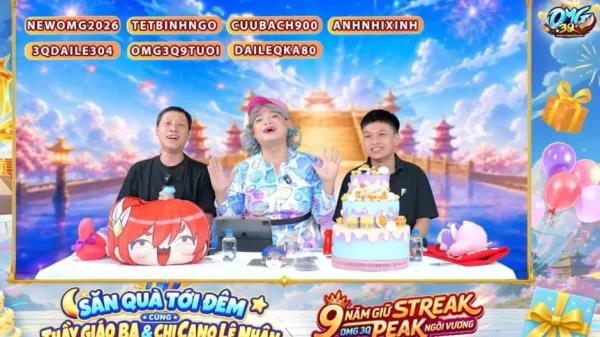 Livestream OMG 3Q 9 tuổi bùng nổ nhờ màn tương tác của Chị Ca Nô và Thầy Giáo Ba kenhtingame com thumb livestream omg 3q 9 tuoi bung no nho man tuong tac cua chi ca no va thay giao ba 71c11787665673674 940w