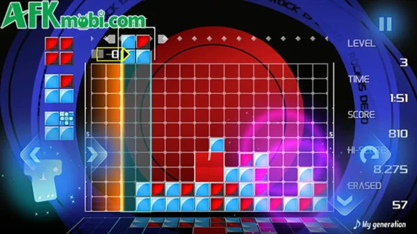 LUMINES REMASTERED Mobile game giải đố kết hợp âm nhạc kenhtingame com thumb lumines remastered mobile game giai do ket hop am nhac c9161786103074560 940w