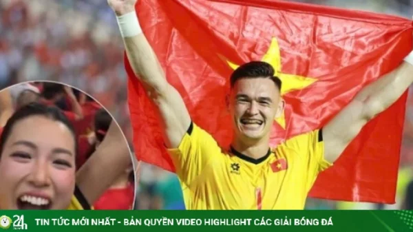 MC Hoàng Oanh mặc áo thủ môn, cổ vũ Lê Giang Patrik giữa tin hẹn hò kenhtingame com thumb mc hoang oanh mac ao thu mon co vu le giang patrik giua tin hen ho 2d321787793833572 940w