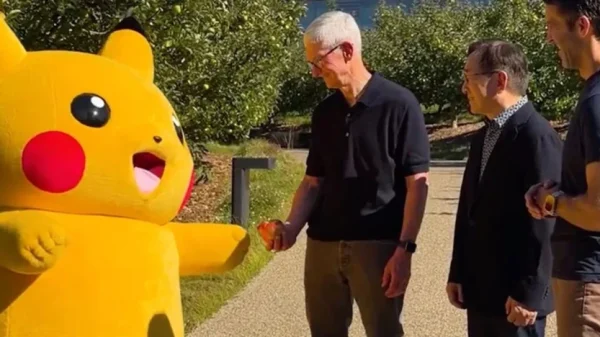 Tim Cook cùng John Ternus gặp gỡ đội ngũ Pokémon tại Apple Park, Pikachu bất ngờ xuất hiện kenhtingame com thumb tim cook cung john ternus gap go doi ngu pokemon tai apple park pikachu bat ngo xuat hien 06991787922112499 940w