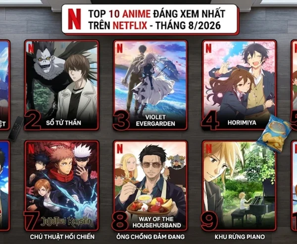 Top 10 anime đáng xem nhất trên Netflix trong tháng 8/2026 kenhtingame com thumb top 10 anime dang xem nhat tren netflix trong thang 8 2026 1a7e1785860383215 940w