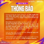 Vòng Chung Kết PUBG Mobile EWC 2026 Chấn Động Bởi Thông Tin Ngộ Độc Thực Phẩm kenhtingame com thumb vong chung ket pubg mobile ewc 2026 chan dong boi thong tin ngo doc thuc pham de521786770043112 940w