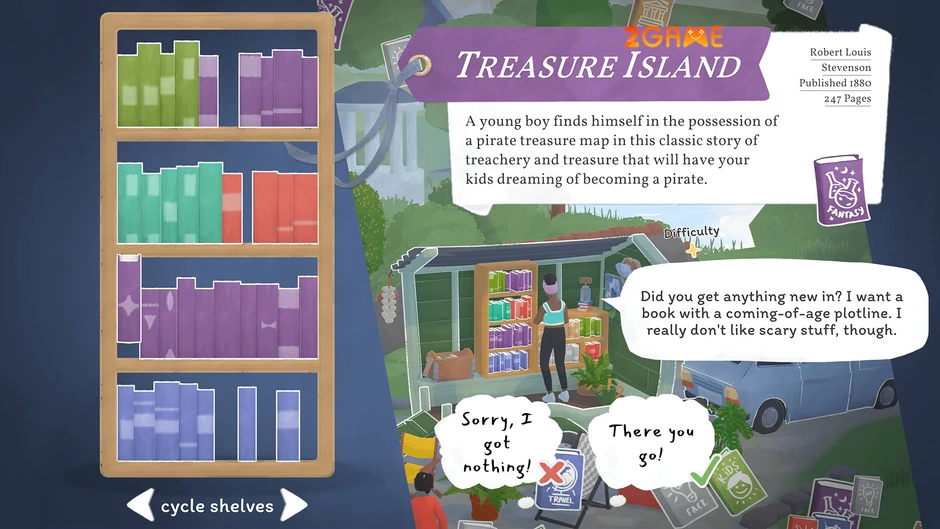 Tiny Bookshop – Game quản lý hiệu sách ven biển chữa lành trên mobile