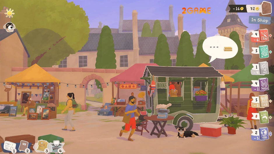 Tiny Bookshop – Game quản lý hiệu sách ven biển chữa lành trên mobile