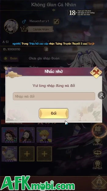 Tổng hợp gift code game Diệt Quỷ Origin mới nhất trong tháng