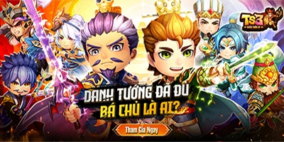 TS3 Chiến Thần Ký - Game đấu tướng chiến thuật Tam Quốc