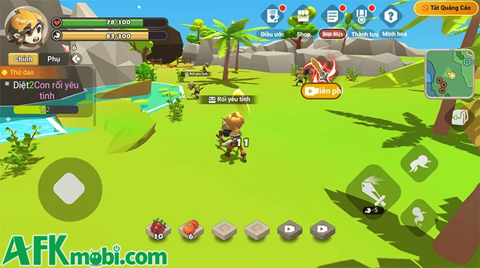 Đảo Sinh Tồn 3D – Top 3 lý do nên trải nghiệm game sinh tồn mobile